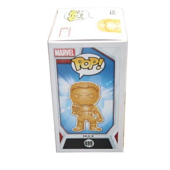 Funko POP Marvel Avengers Endgame Orange Chrome Hulk #499 Walmart Exclusive - Picture 6 of 11